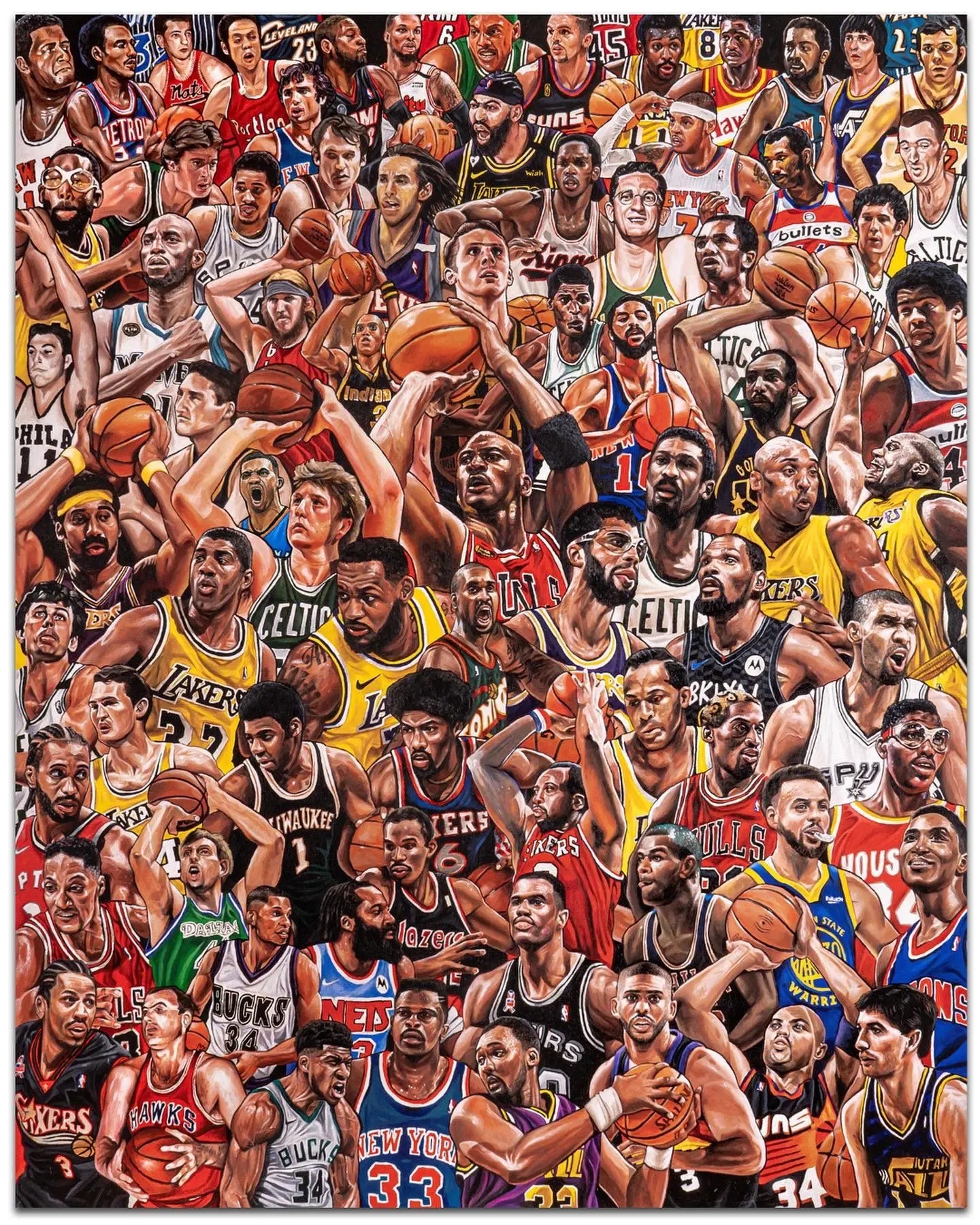 你是因?yàn)槟膫€(gè)球星或哪場(chǎng)比賽愛上的NBA？